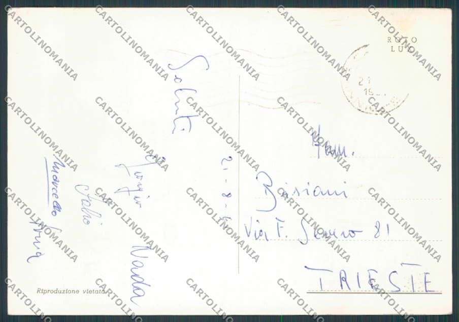 Bolzano San Candido Vedutine PIEGHINE foto FG cartolina BB7737 – retro