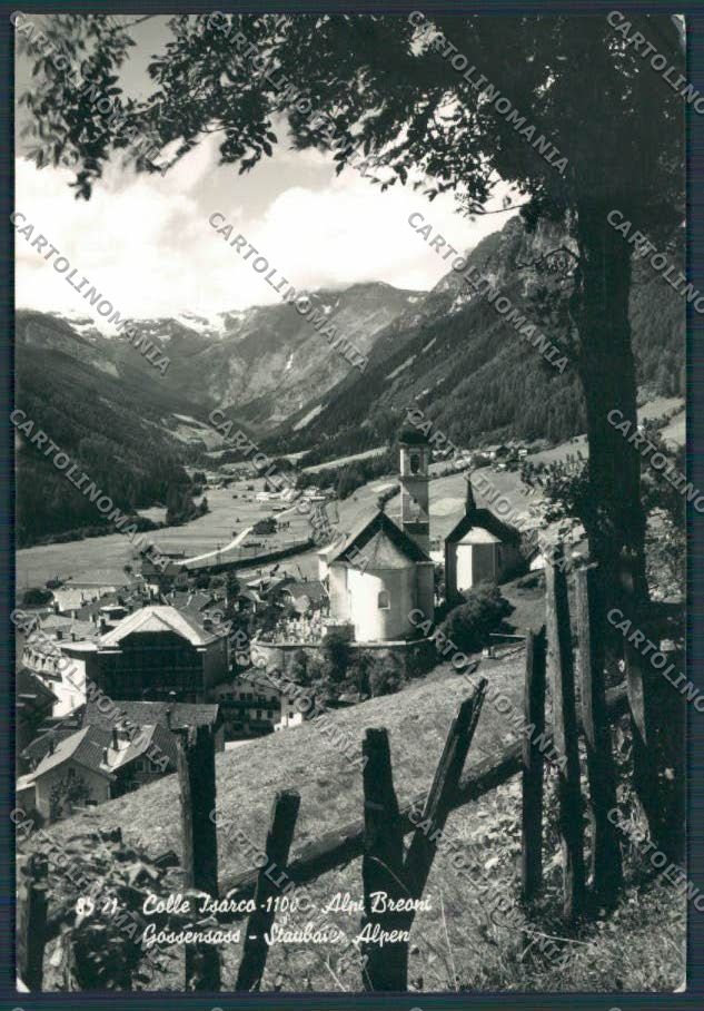 Bolzano Colle Isarco Alpi Breoni foto FG cartolina BB7753 – fronte