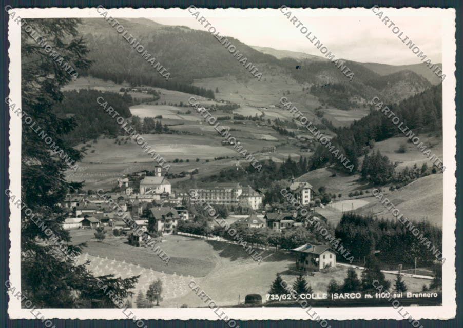 Bolzano Colle Isarco Panorama foto FG cartolina BB7754 – fronte