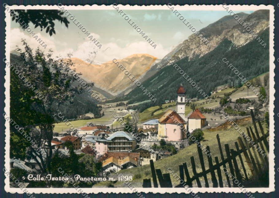 Bolzano Colle Isarco Panorama foto FG cartolina BB7758 – fronte