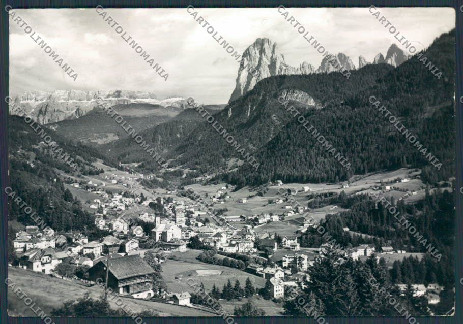 Bolzano Ortisei Val Gardena Panorama foto FG cartolina BB7762 – fronte