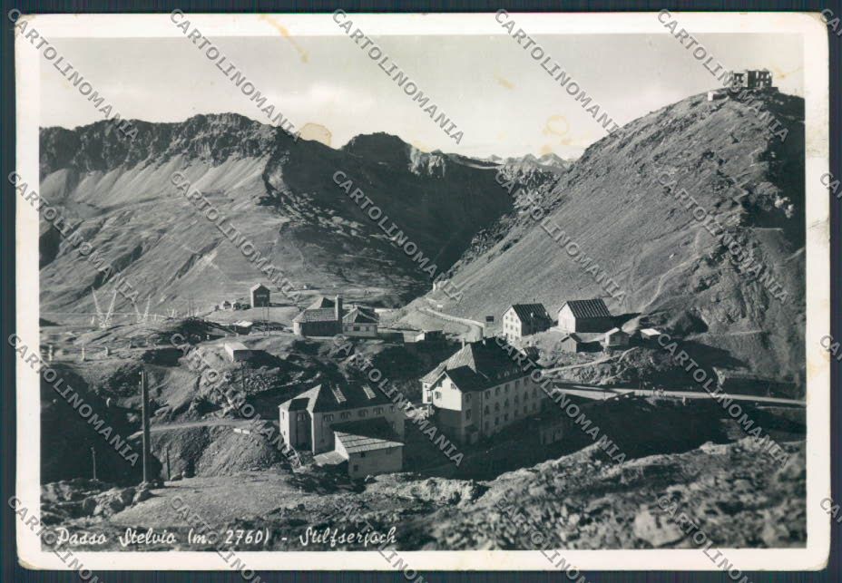 Sondrio Passo dello Stelvio MACCHIE foto FG cartolina BB7770 – fronte