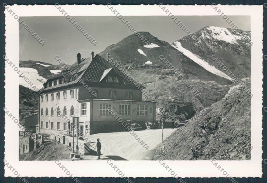 Bolzano Stelvio Passo Auto foto FG cartolina BB7772 – fronte