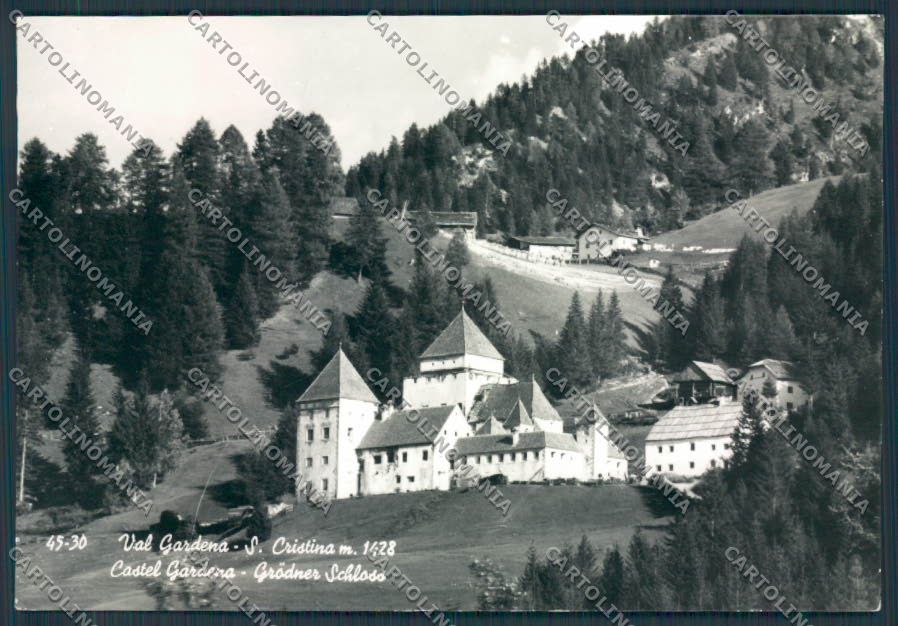 Bolzano Santa Cristina Castel Gardena foto FG cartolina BB7792 – fronte