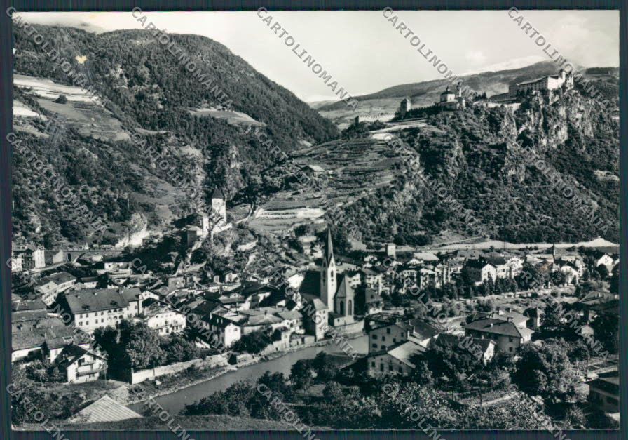 Bolzano Chiusa PIEGA foto FG cartolina BB7795 – fronte