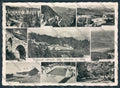 Bolzano Mendola Grandi Alberghi Vedutine PIEGHINA foto FG cartolina BB7814 – fronte