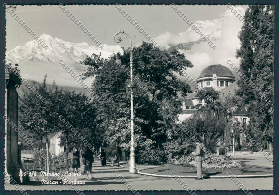 Bolzano Merano Casinò foto FG cartolina BB7831 – fronte