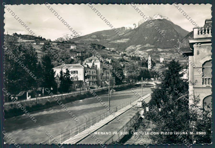 Bolzano Merano Pizzo Ivigna foto FG cartolina BB7841 – fronte