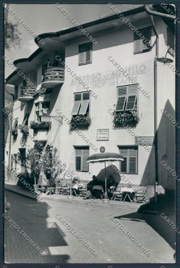 Bolzano Rio Pusteria Albergo Agnello foto FG cartolina BB7857 – fronte