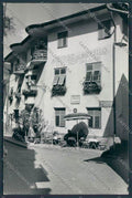 Bolzano Rio Pusteria Albergo Agnello foto FG cartolina BB7857 – fronte