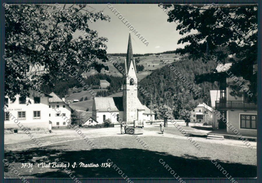 Bolzano San Martino Val Badia foto FG cartolina BB7874 – fronte