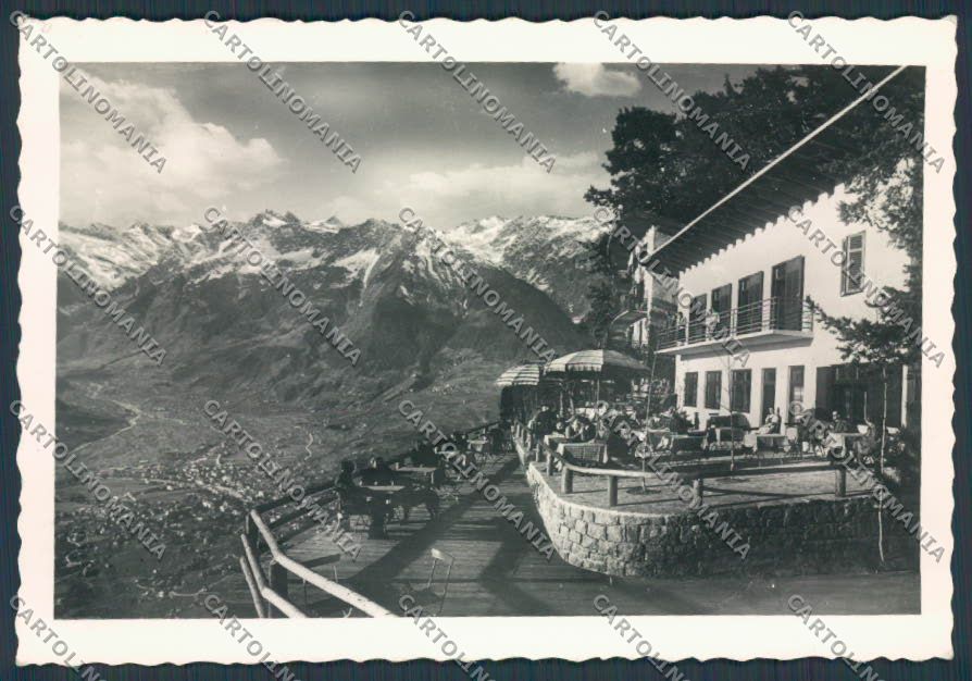 Bolzano Merano Avelengo Hotel Belvedere foto FG cartolina BB7876 – fronte