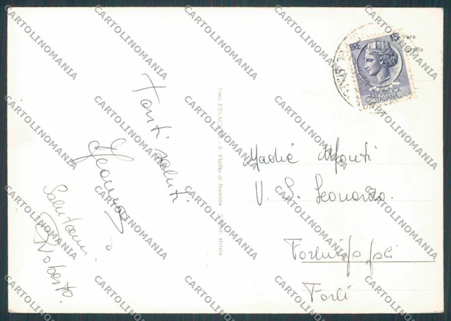 Bolzano San Vigilio Marebbe Flora Vedutine foto FG cartolina BB7883 – retro