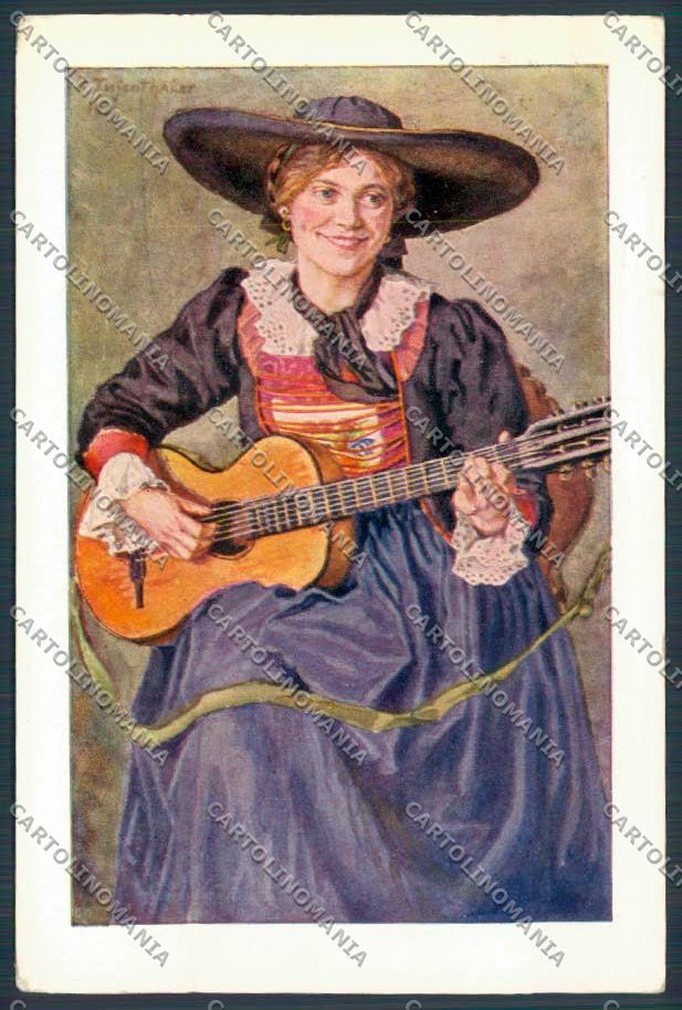Bolzano Val Sarentino Costumi FG cartolina BB7891 – fronte