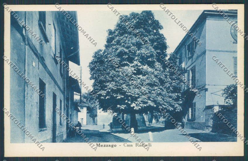 Milano Mezzago Casa Radaelli cartolina BB7898 – fronte