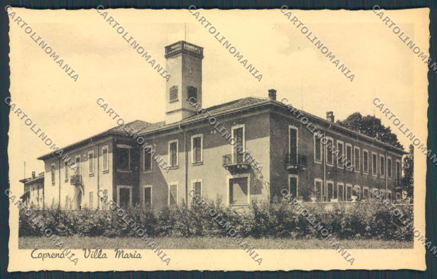 Milano Lentate sul Seveso Copreno Villa Maria cartolina BB7900 – fronte
