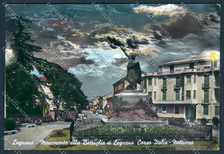 Milano Legnano Corso Italia foto FG cartolina BB7919 – fronte