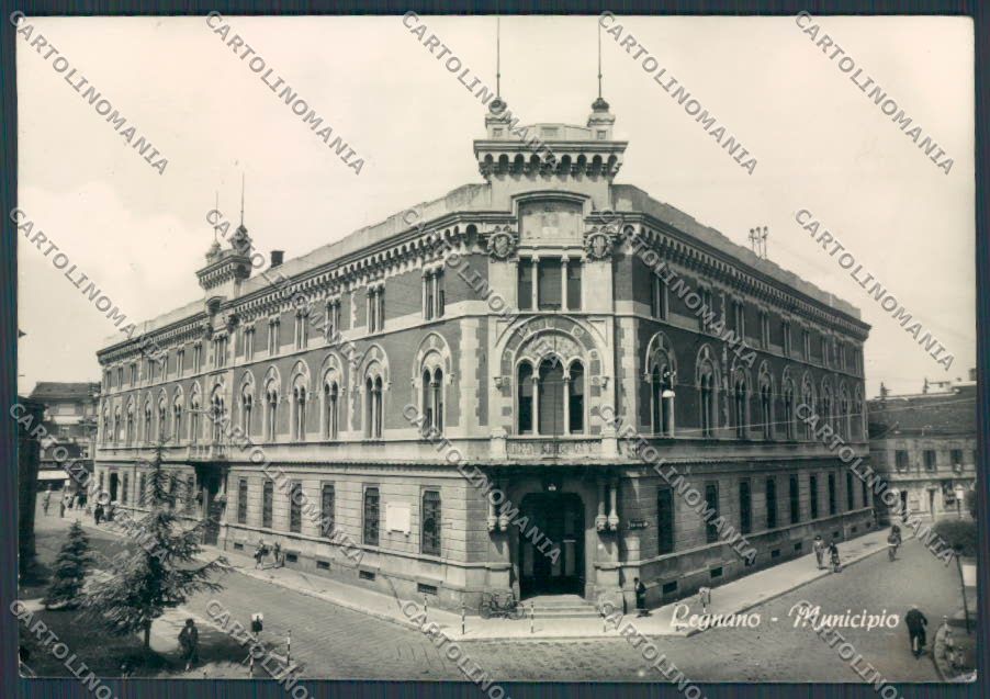 Milano Legnano Municipio foto FG cartolina BB7920 – fronte
