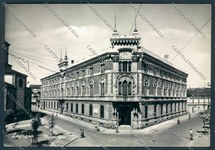 Milano Legnano Municipio foto FG cartolina BB7921 – fronte