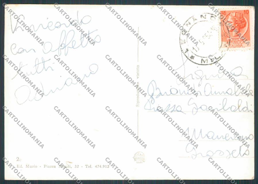 Milano Legnano Saluti da foto FG cartolina BB7925 – retro