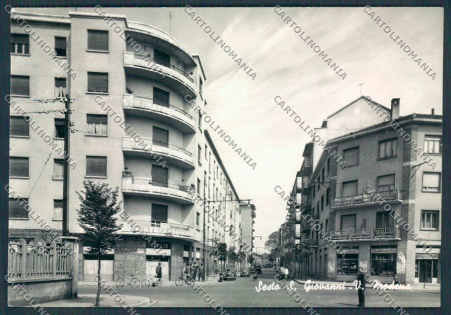 Milano Sesto San Giovanni Via Modena foto FG cartolina BB7938 – fronte