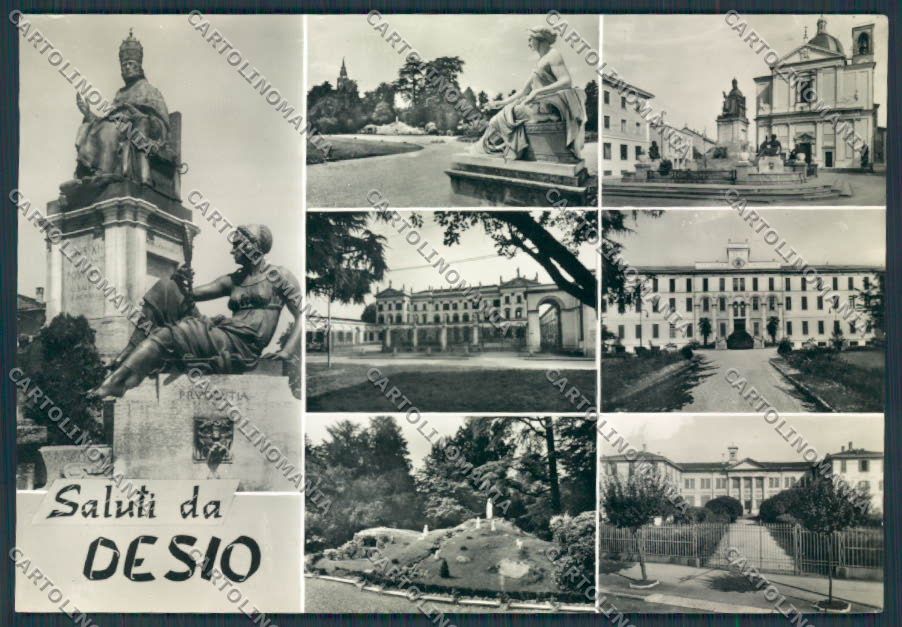 Milano Desio Saluti da foto FG cartolina BB7967 – fronte
