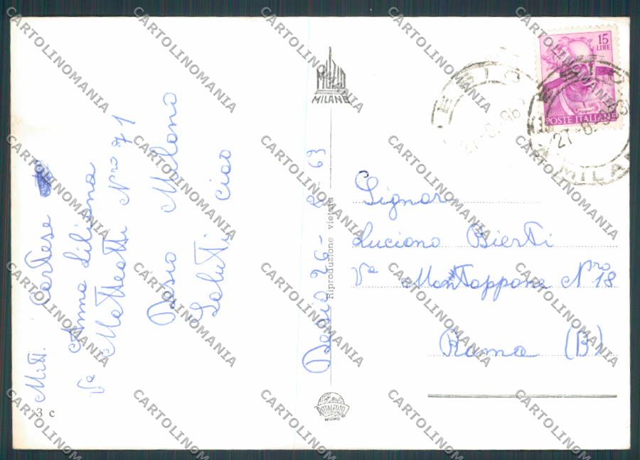Milano Desio Saluti da foto FG cartolina BB7967 – retro