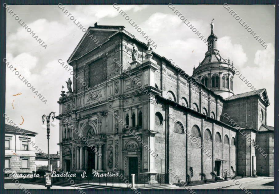 Milano Magenta Basilica San Martino foto FG cartolina BB7986 – fronte