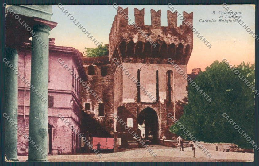 Milano San Colombano al Lambro Castello Belgioioso cartolina BB8003 – fronte
