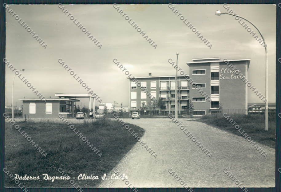 Milano Paderno Dugnano Clinica San Carlo foto FG cartolina BB8007 – fronte
