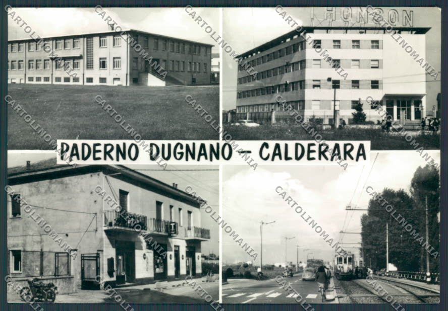 Milano Paderno Dugnano Calderara Tram foto FG cartolina BB8009 – fronte