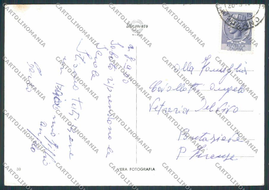 Milano Abbiategrasso Monumento ai Caduti foto FG cartolina BB8019 – retro