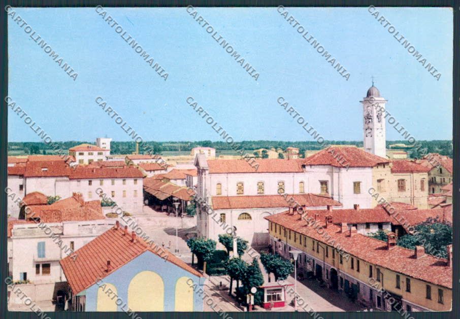 Milano Bareggio Piazza Cavour foto FG cartolina BB8023 – fronte
