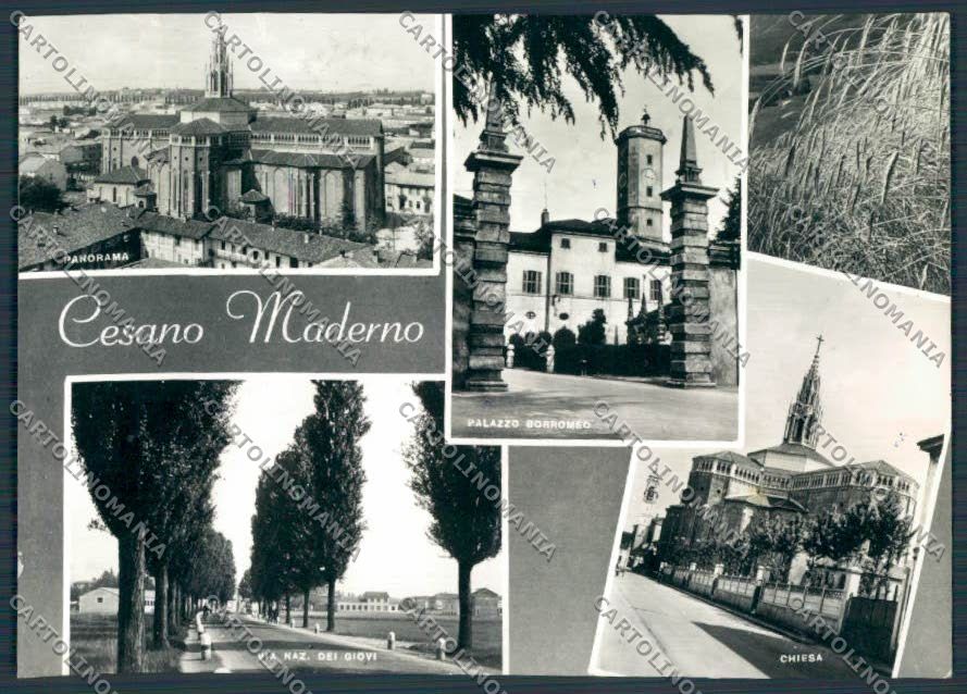 Milano Cesano Maderno foto FG cartolina BB8057 – fronte
