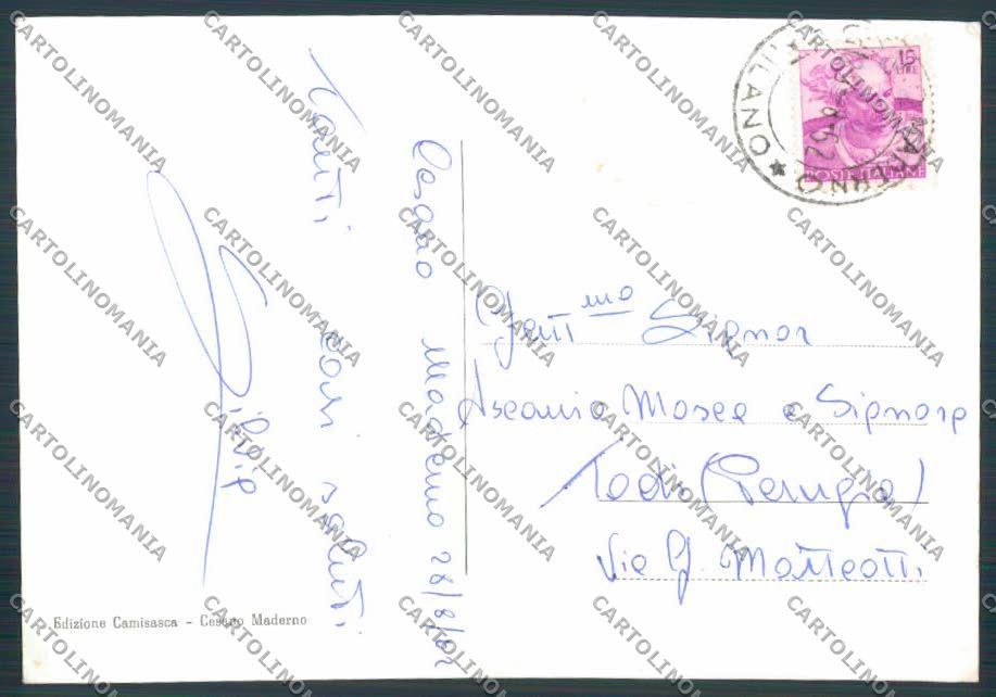 Milano Cesano Maderno foto FG cartolina BB8057 – retro