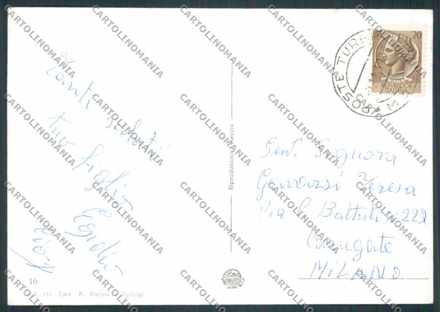 Milano Turbigo Saluti da foto FG cartolina BB8070 – retro