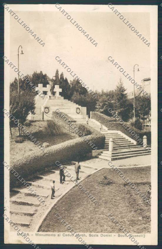 Milano Meda Monumento ai Caduti cartolina BB8077 – fronte