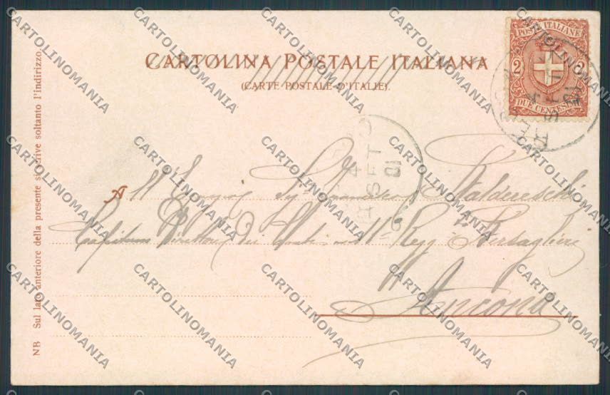 Vicenza Recoaro Panorama PIEGHINA cartolina BB8120 – retro