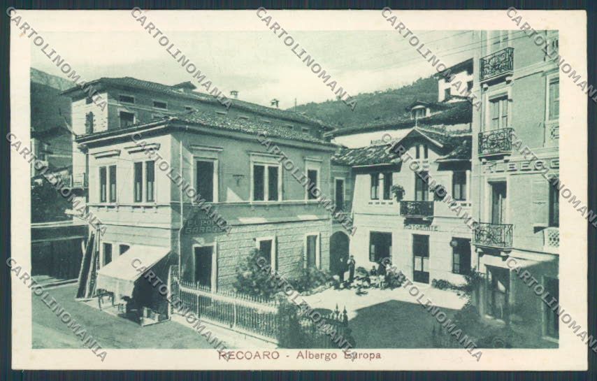 Vicenza Recoaro Albergo Europa cartolina BB8132 – fronte
