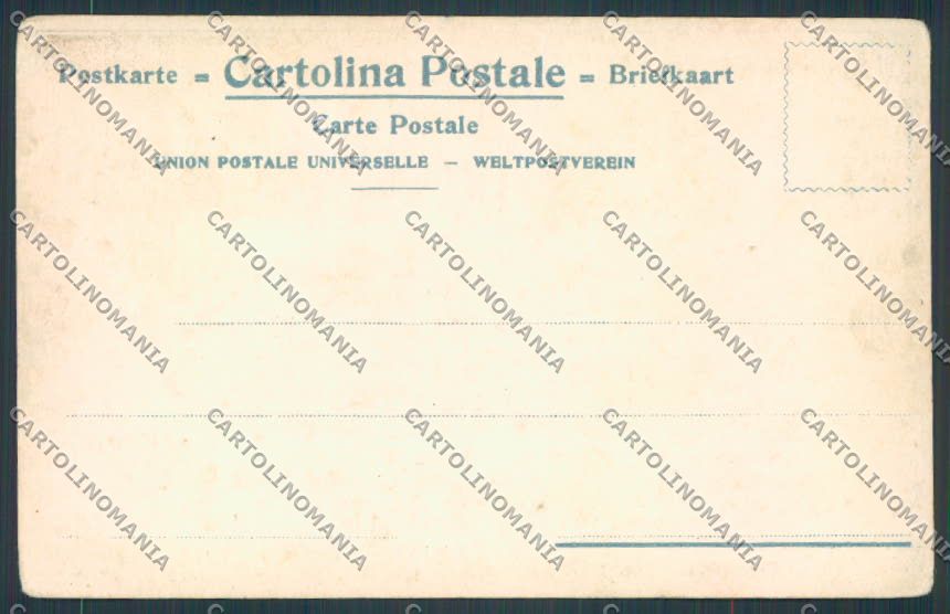 Vicenza Recoaro Mappa Valli dei Signori cartolina BB8146 – retro