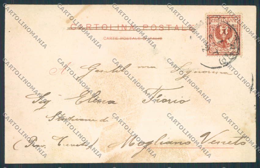 Vicenza Recoaro Posizione Artistica cartolina BB8161 – retro