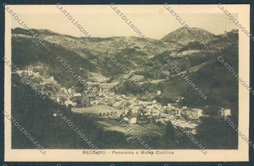 Vicenza Recoaro Panorama Monte Civillina cartolina BB8163 – fronte