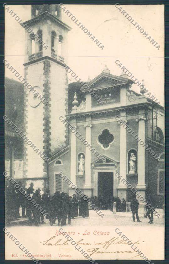 Vicenza Recoaro Chiesa cartolina BB8174 – fronte