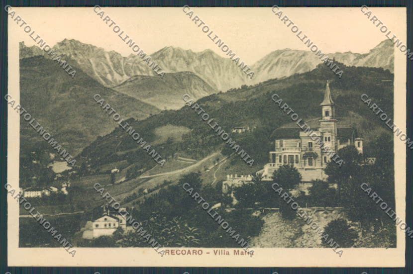 Vicenza Recoaro Villa Maria cartolina BB8183 – fronte