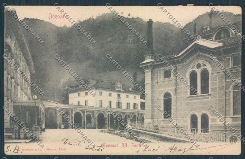 Vicenza Recoaro Fonti cartolina BB8188 – fronte