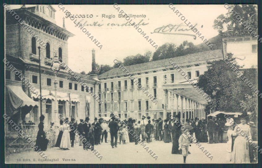 Vicenza Recoaro Regio Stabilimento cartolina BB8190 – fronte