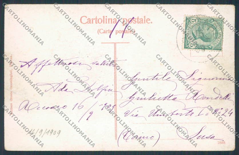 Vicenza Recoaro Stabilimento cartolina BB8191 – retro