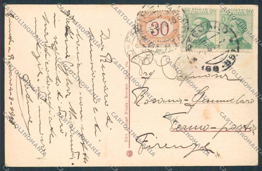 Vicenza Recoaro Panorama cartolina BB8203 – retro