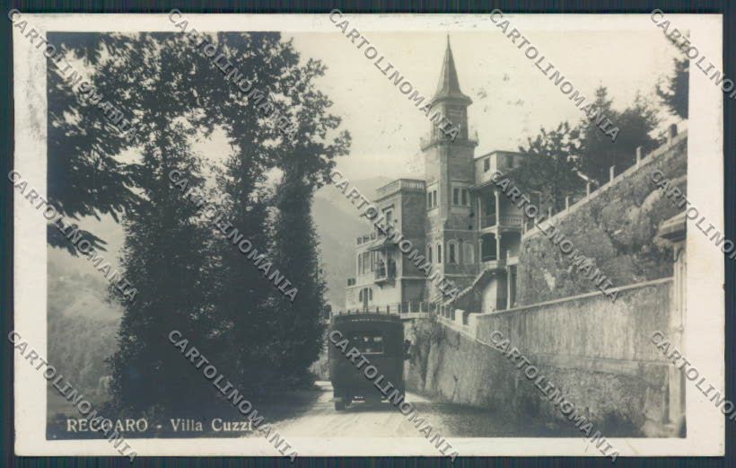 Vicenza Recoaro Corriera Villa Cuzzi foto cartolina BB8210 – fronte