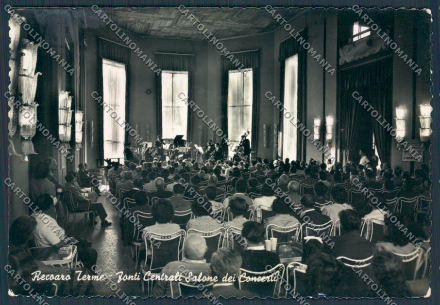 Vicenza Recoaro Salone Concerti foto FG cartolina BB8217 – fronte